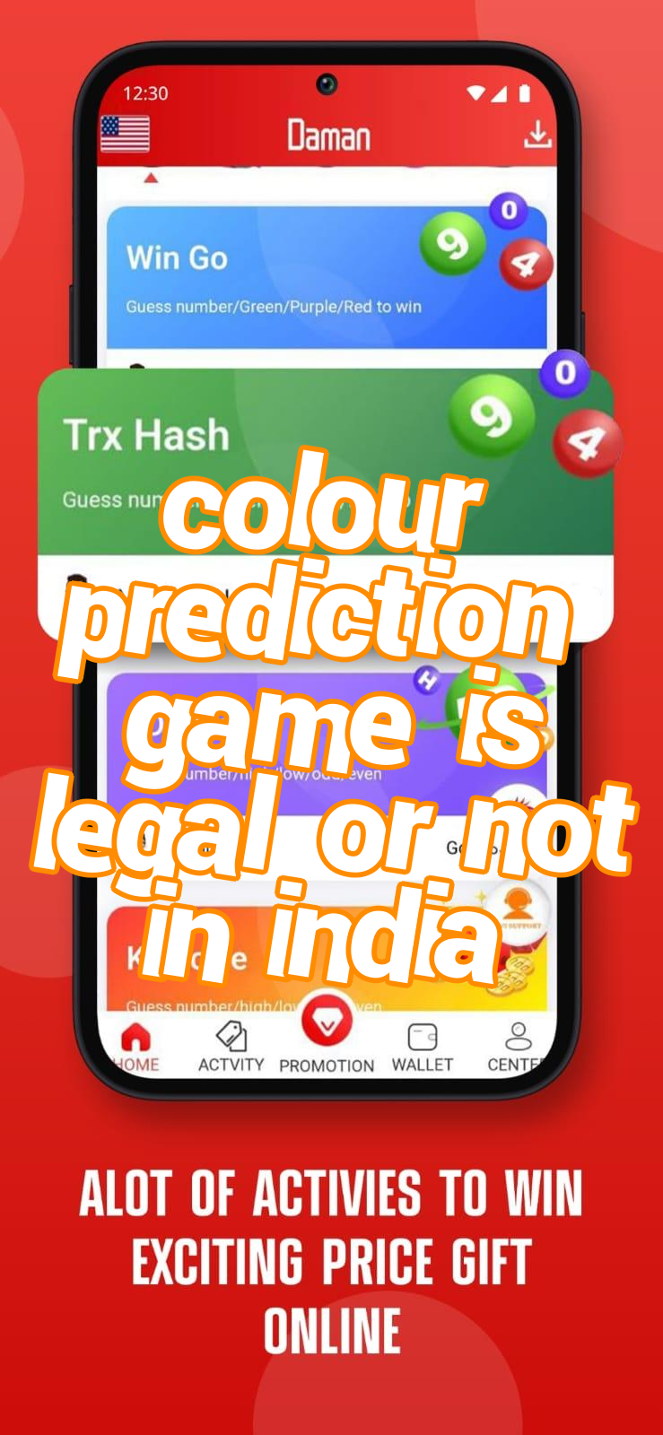 colour prediction game is legal or not in india Screenshots